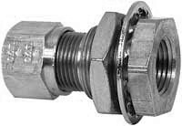 BULKHEAD COUPLING W/ 3/8 AB